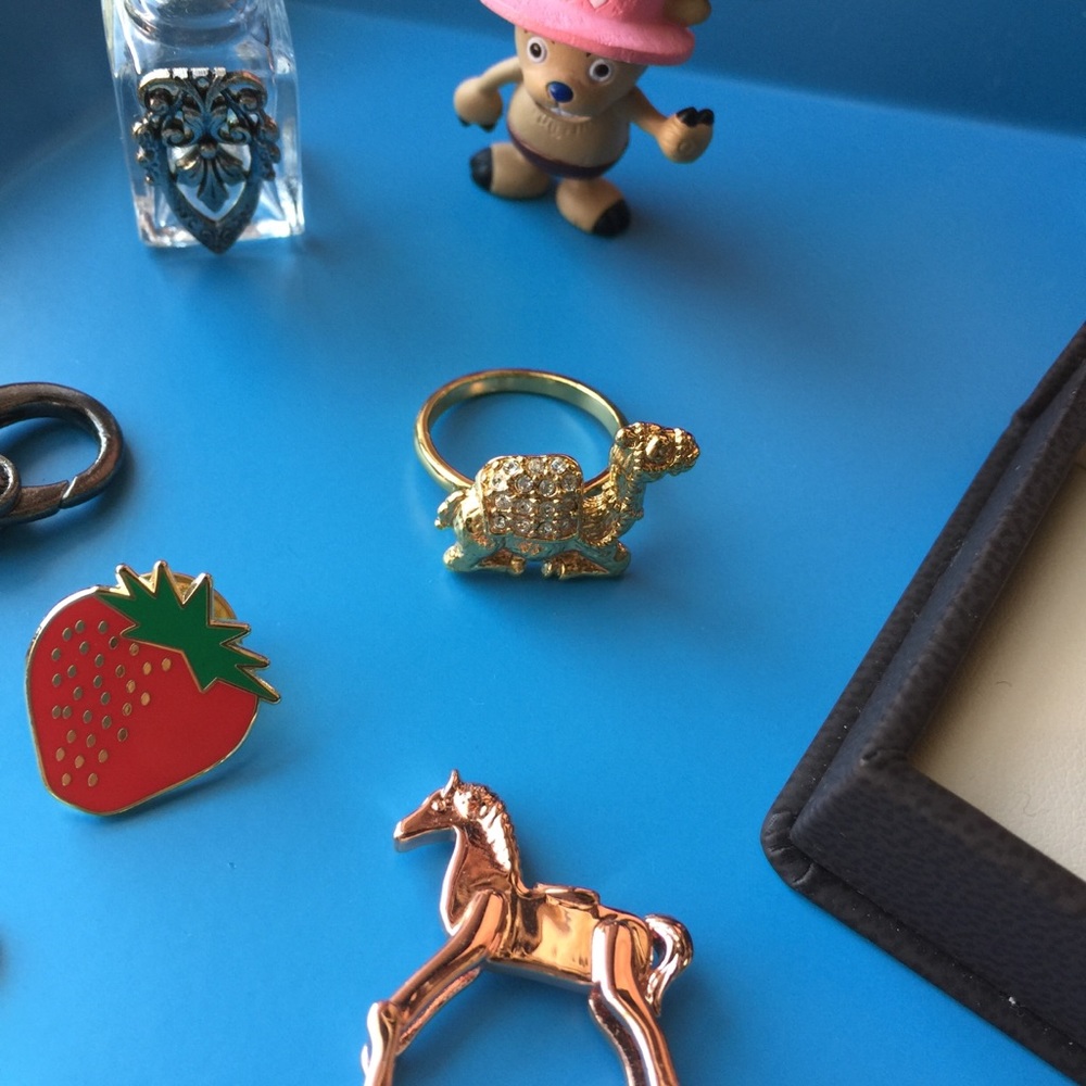 Camel & Rocking Horse ring set